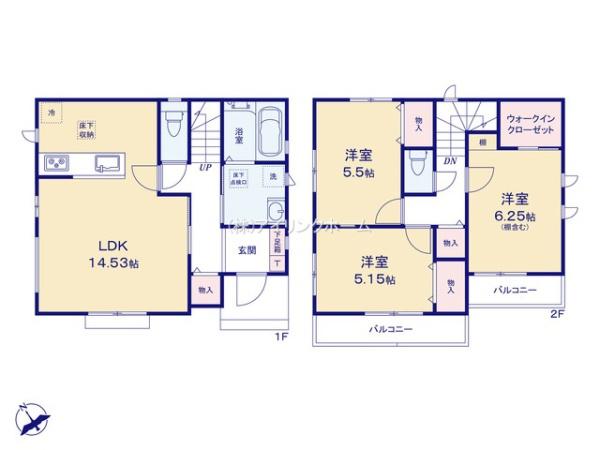 船橋市咲が丘２丁目の新築一戸建