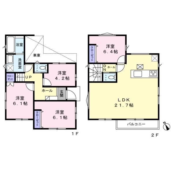 習志野市鷺沼３丁目の新築一戸建