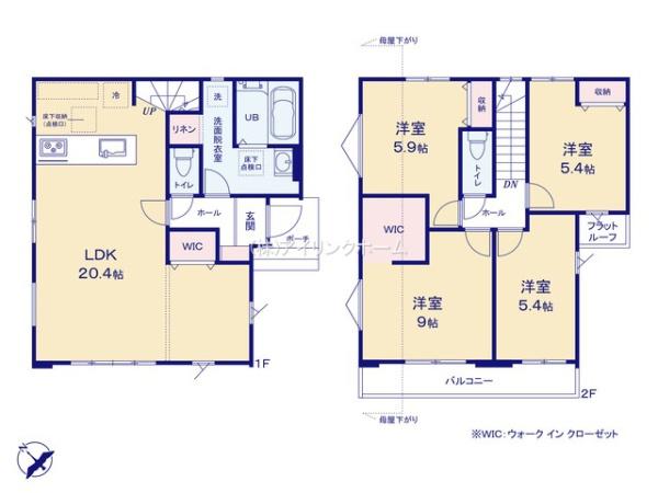 船橋市田喜野井１丁目の新築一戸建