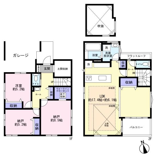 船橋市印内３丁目の新築一戸建
