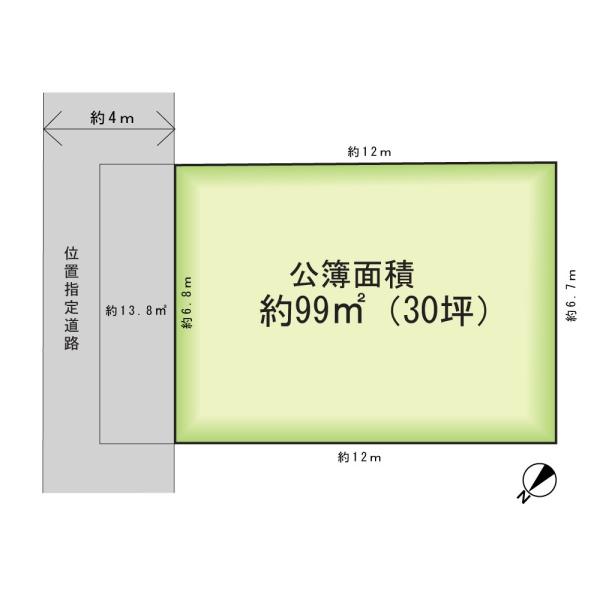 船橋市八木が谷２丁目の売土地