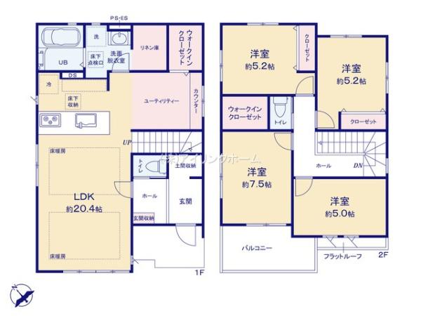 習志野市袖ケ浦１丁目の新築一戸建