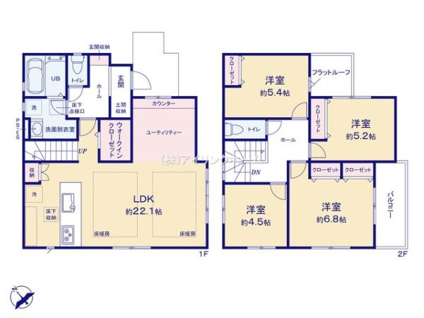習志野市袖ケ浦１丁目の新築一戸建