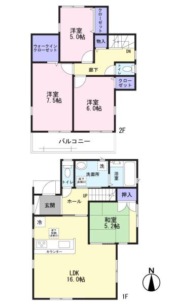 柏市増尾４丁目の新築一戸建