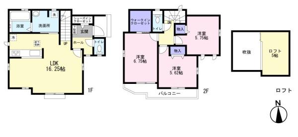 松戸市古ケ崎３丁目の新築一戸建