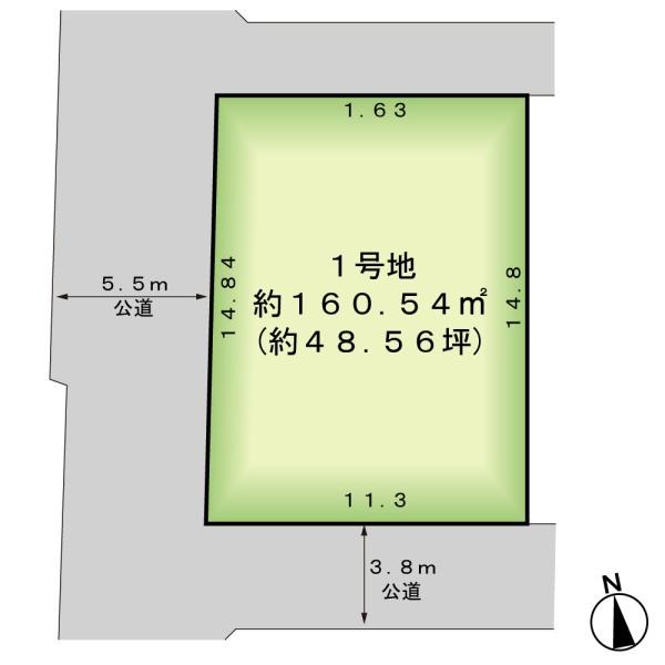 鎌ケ谷市南初富２丁目の売土地