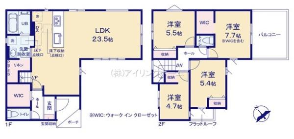 船橋市坪井西１丁目の新築一戸建