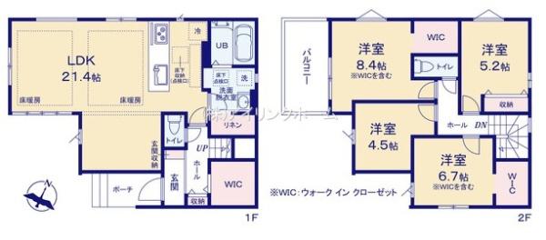 習志野市本大久保１丁目の新築一戸建