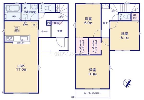 船橋市南三咲１丁目の新築一戸建