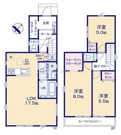 鎌ケ谷市南初富４丁目の新築一戸建
