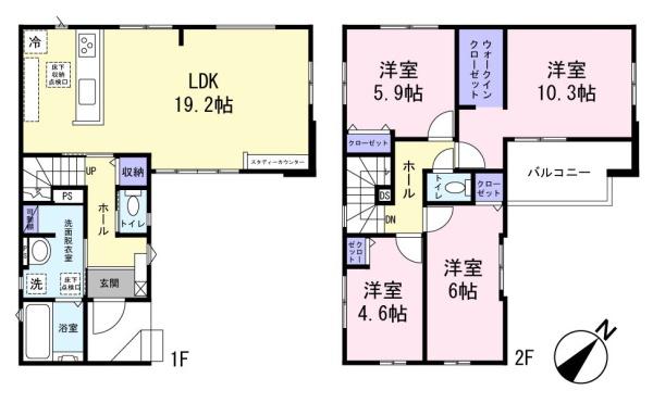 柏市豊四季の新築一戸建