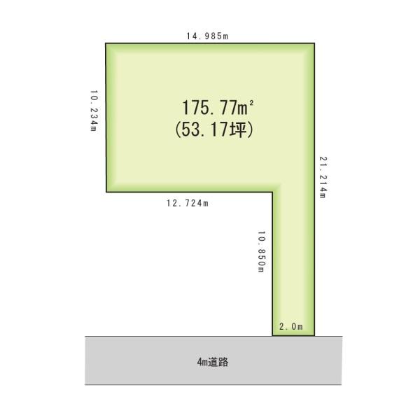 市川市北国分２丁目の売土地