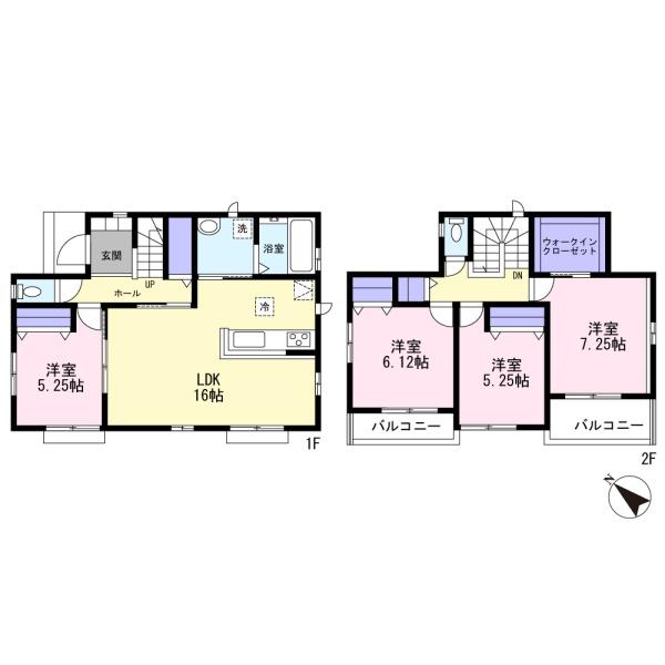 船橋市咲が丘３丁目の新築一戸建