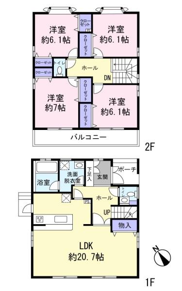 船橋市咲が丘３丁目の中古一戸建