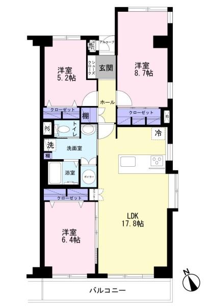 稲毛ビューハイツ3号棟