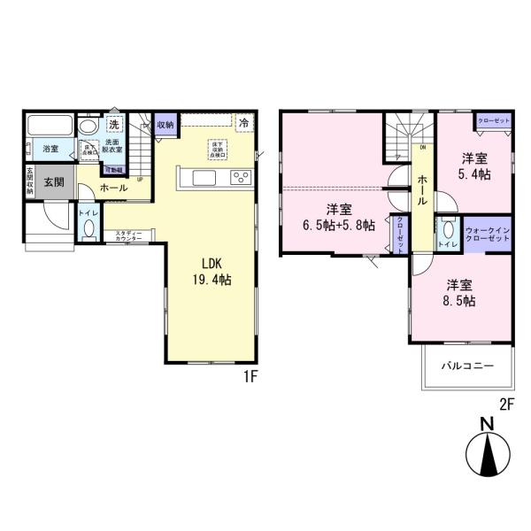 柏市藤心１丁目の新築一戸建