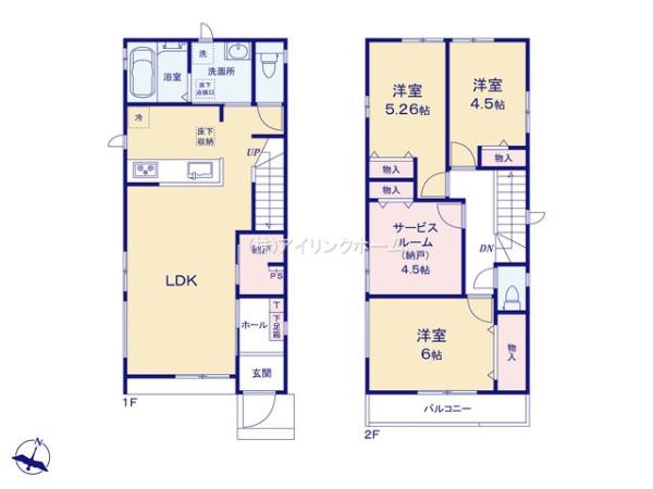 船橋市南三咲１丁目の新築一戸建