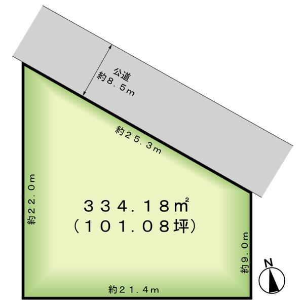 柏市関場町の売土地