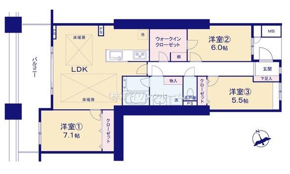 パークシティ市川Ｂ棟