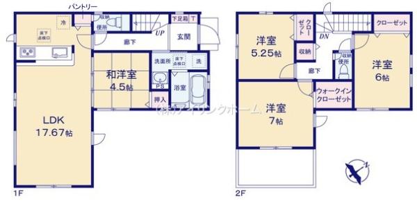 船橋市三咲８丁目の新築一戸建