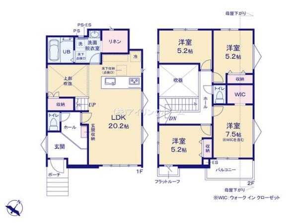 鎌ケ谷市東鎌ケ谷２丁目の新築一戸建