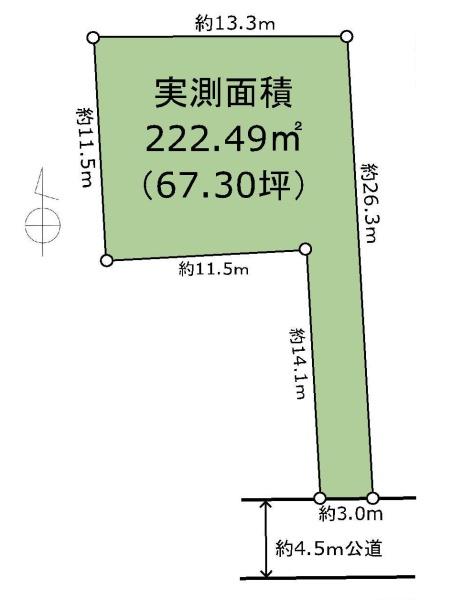 杉並区南荻窪４丁目の土地