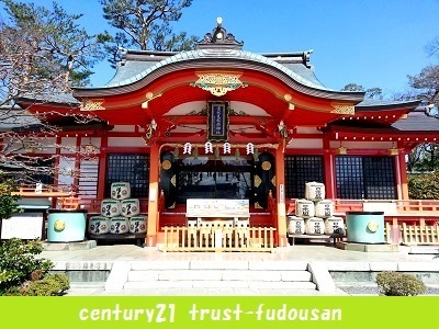 練馬区関町北３丁目の土地(東伏見稲荷神社)