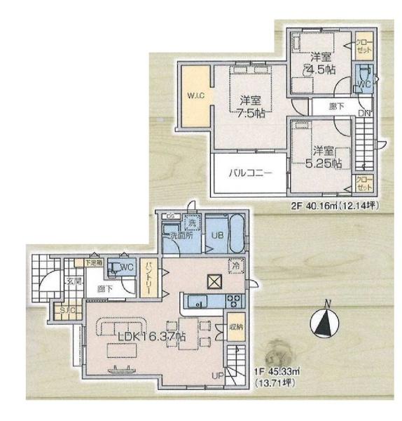 練馬区田柄２丁目の新築一戸建
