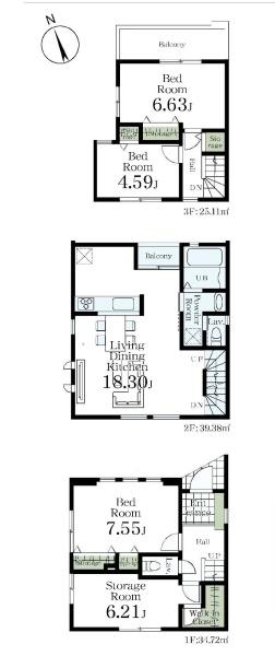 杉並区高円寺北３丁目の新築一戸建