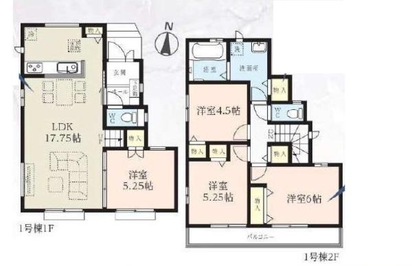 練馬区大泉町１丁目の新築一戸建