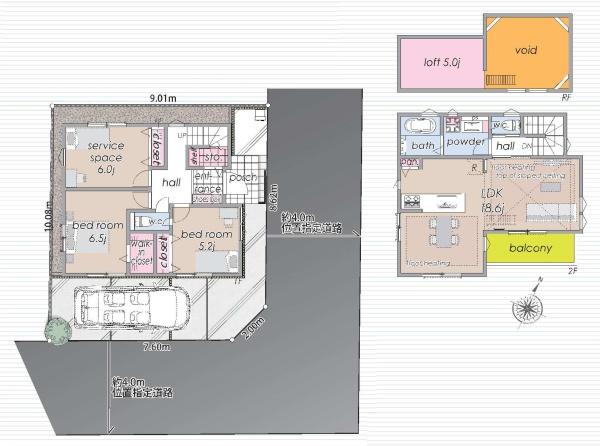 練馬区南大泉３丁目の新築一戸建