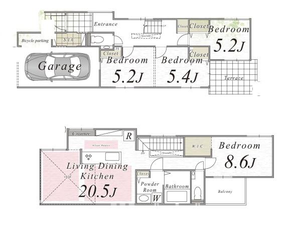 三鷹市上連雀２丁目の新築一戸建