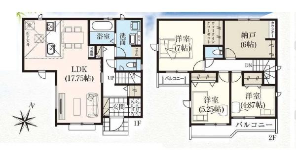 西東京市ひばりが丘北４丁目の新築一戸建