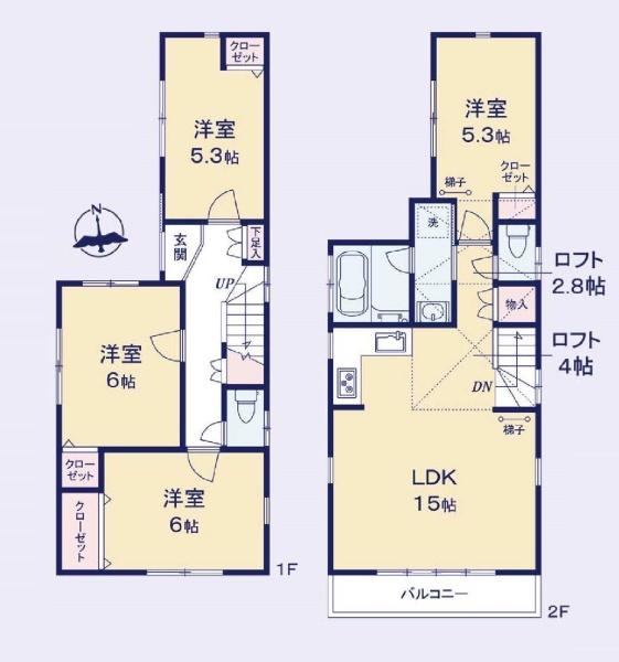中野区江古田１丁目の中古一戸建