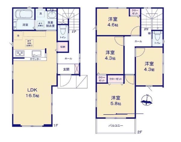 練馬区石神井台７丁目の新築一戸建