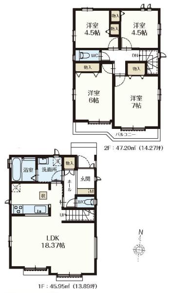 練馬区大泉町５丁目の新築一戸建
