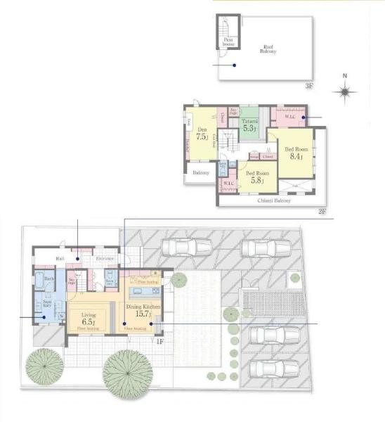 練馬区中村２丁目の中古一戸建