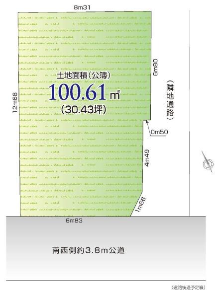 練馬区東大泉７丁目の売土地