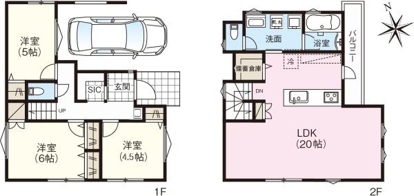練馬区下石神井６丁目の土地