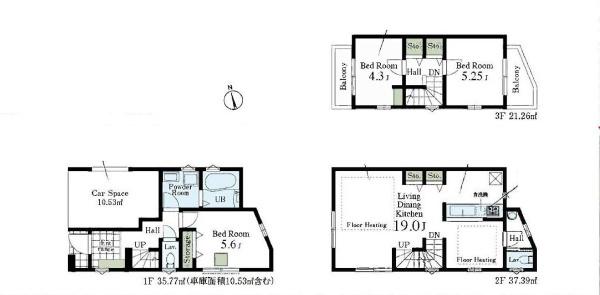 板橋区東山町の新築一戸建