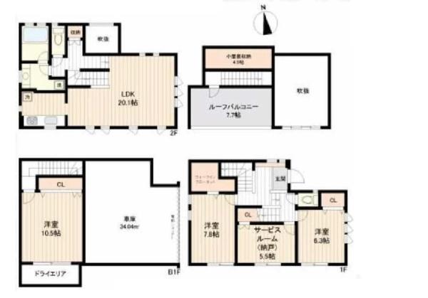 杉並区西荻北１丁目の中古一戸建