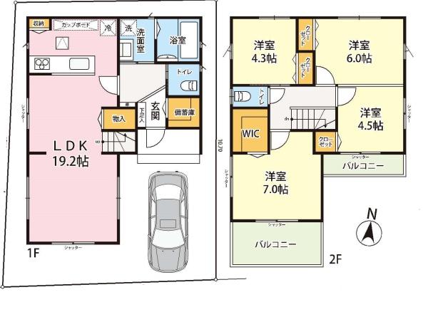練馬区南田中４丁目の新築一戸建