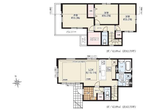 三鷹市牟礼１丁目の新築一戸建