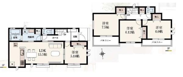 西東京市住吉町１丁目の新築一戸建