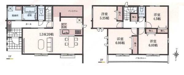 西東京市富士町６丁目の新築一戸建