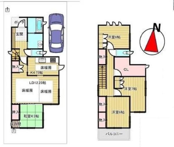 練馬区東大泉６丁目の中古一戸建