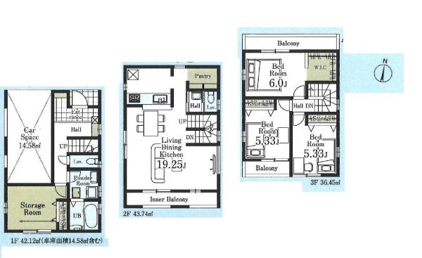 新座市栄５丁目の新築一戸建