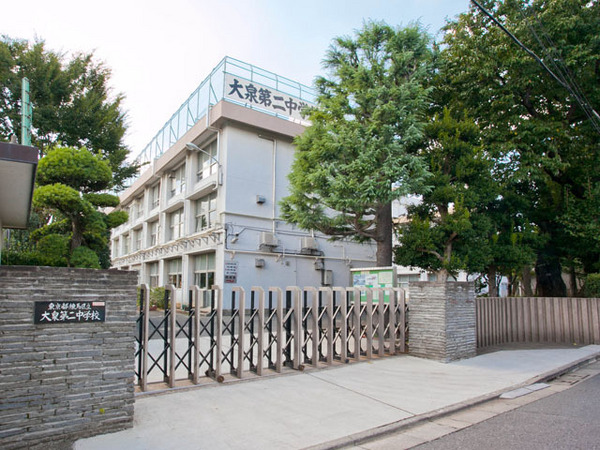 練馬区東大泉7丁目の新築一戸建(練馬区立大泉第二中学校)