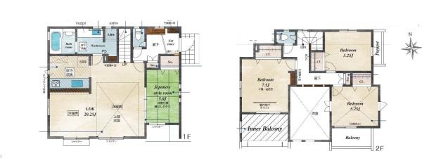 西東京市北原町１丁目の新築一戸建