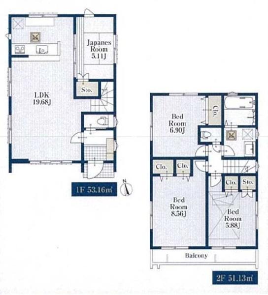 練馬区関町北３丁目の新築一戸建